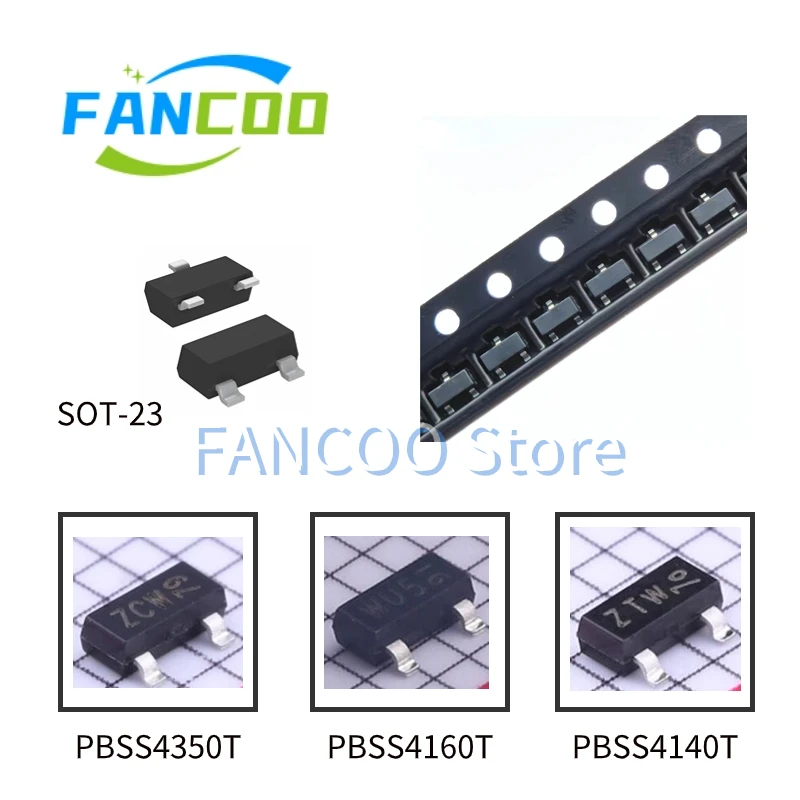 PBSS4350T marking ZC* ZCW PBSS4160T *U5 WU5 PBSS4140T ZT* ZTW PBSS4240T ZE* ZEW PBSS4320T ZG* ZGW PBSS5220T *3F W3F SOT-23