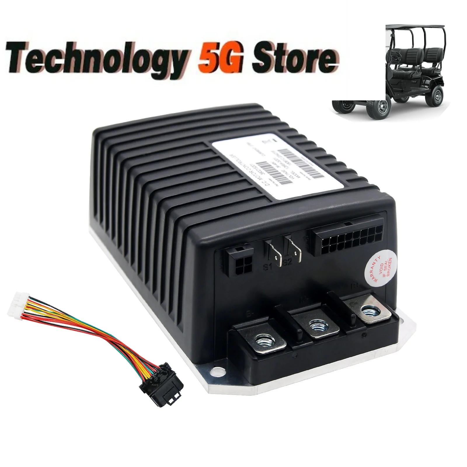 

China-Made PMC SepEx Controller 1266A-5201 Compatible-Curtis Replaces Golf Car Controller 1510A-5251