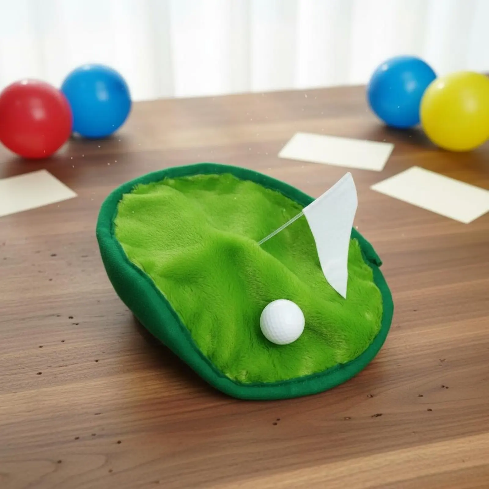 

Golf Beret Hat Fun Costume Accessory Golf Party Hat Headwear Soft Soft Look Decorative