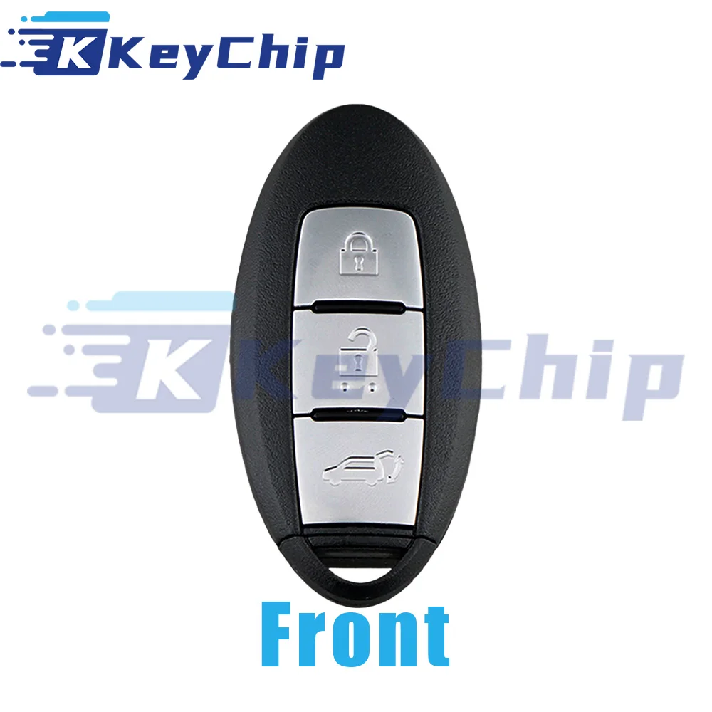KeyChip Pro For Nissan X-Trail Rogue 2014-2017 3 Buttons Smart Key 315 MHz PCF7953M HITAG AES 4A Chip S180144103 S180144101