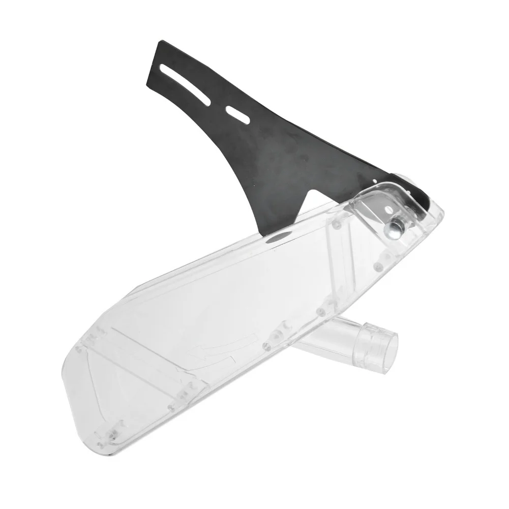 Table saw cover 410 inch made of acrylic material with blade protector and R type divider for safer woodworking