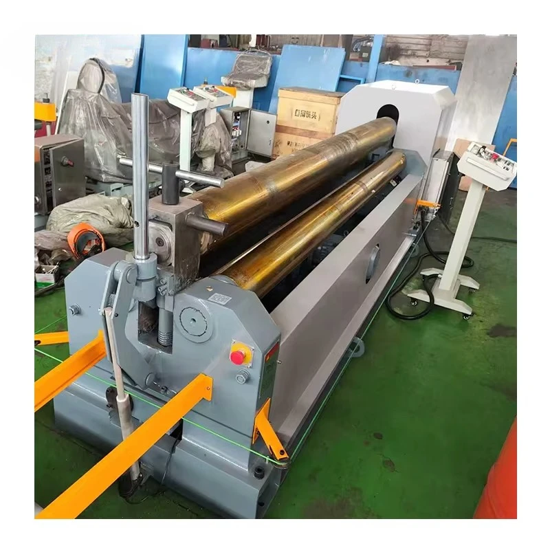 CNC Automatic Hydraulic 4 Roll Plate Rolling Machine For Silo Manufacturing Plant Heavy Duty Steel Rolling Machine Manufacturer