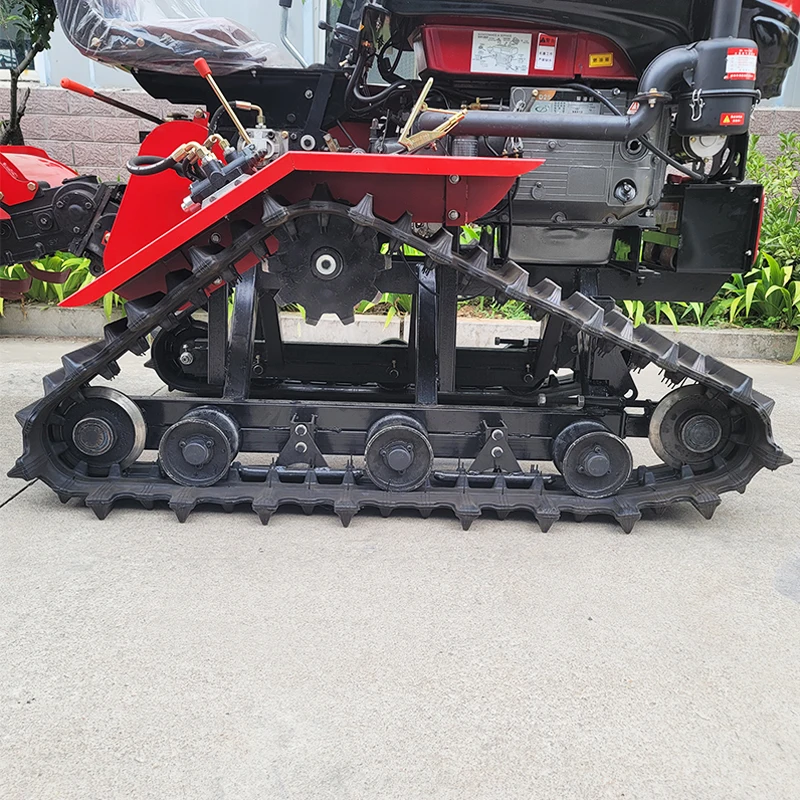 

Customized New Multi-Functional Crawler Rotary Tiller for Farm Use Small Agricultural Plowing Machine Cultivator