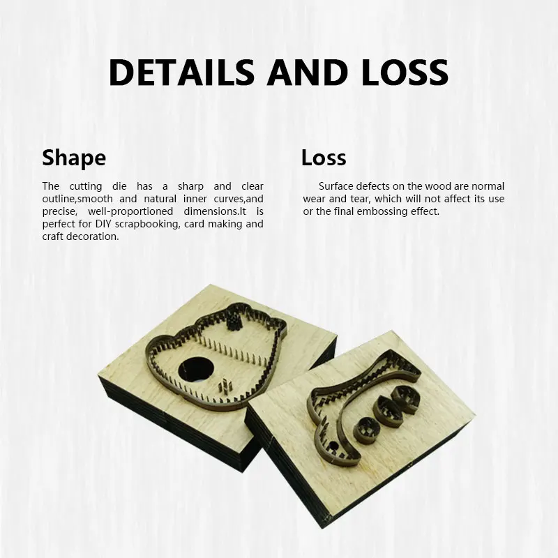 Leather Handcraft DIY Backside Panda Two-Piece Set Die-Cut Easy Cutting Simple Layout Approximately 7cm Finished Product