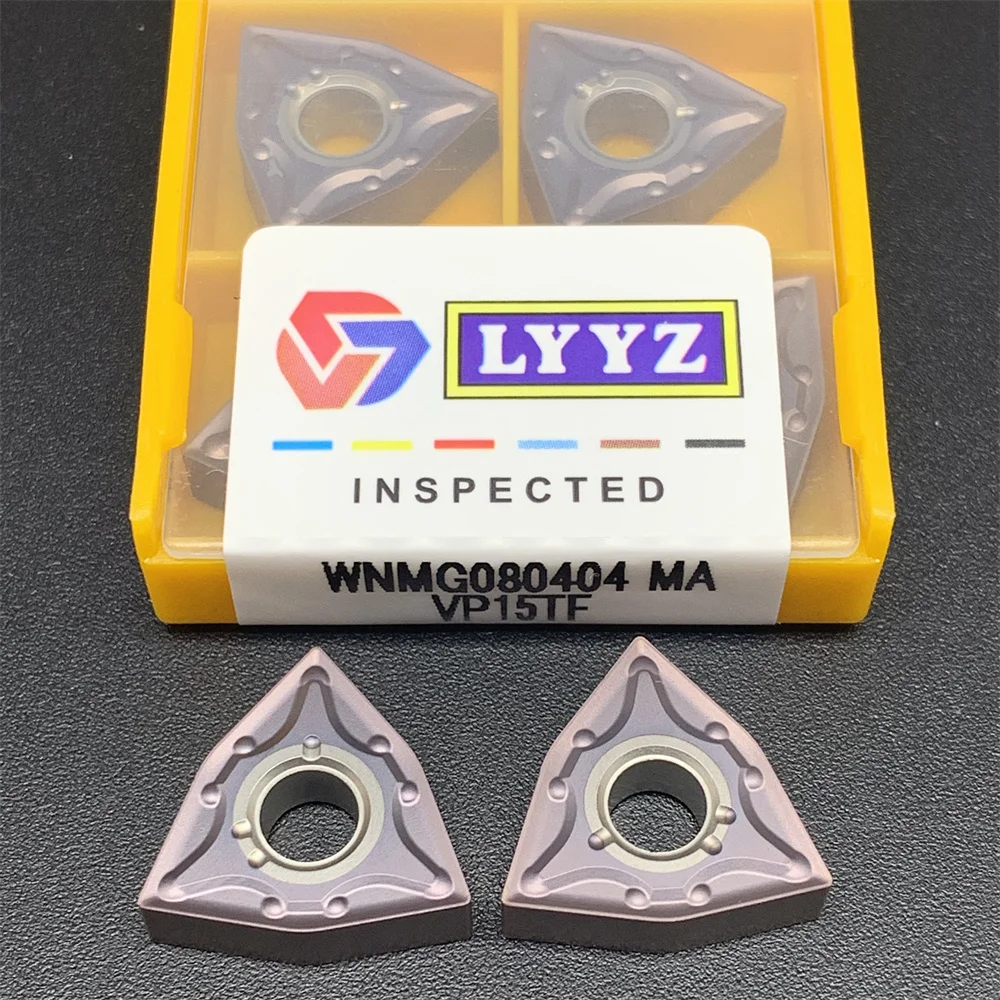 Deskar Original WNMG080404 WNMG080408 Carbide Insert HA TM MQ MA LF6118 LF9218 LF3018 VP15TF CNC Lathe Turning Blade