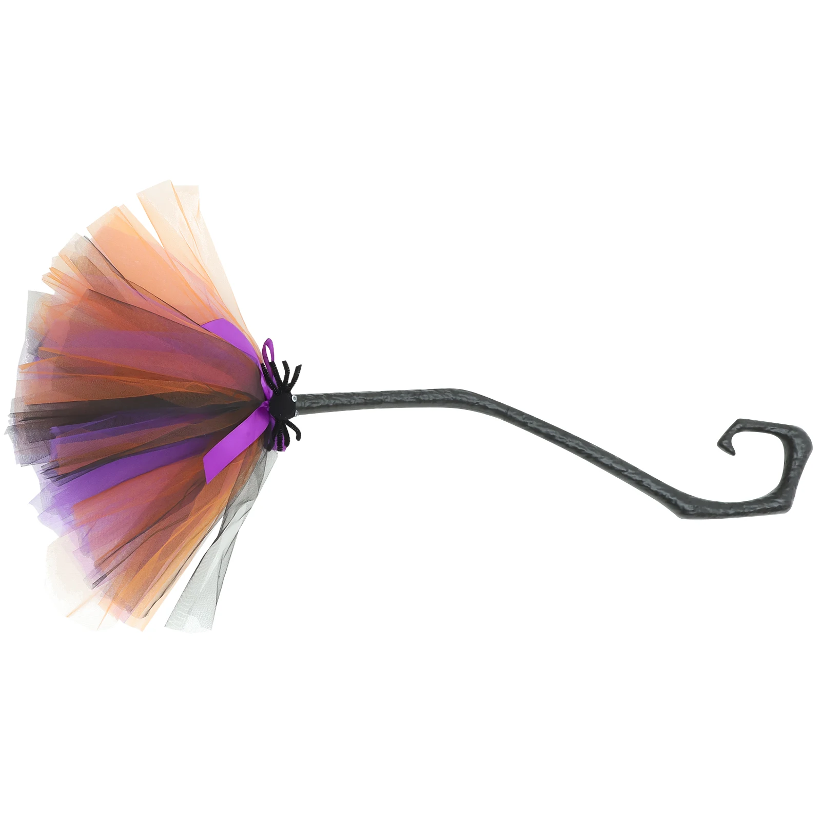 

Prop Purple Lightweight Halloween Witch Broom Cosplay Party Decorations Detachable Broom Ornament Festive Supplies