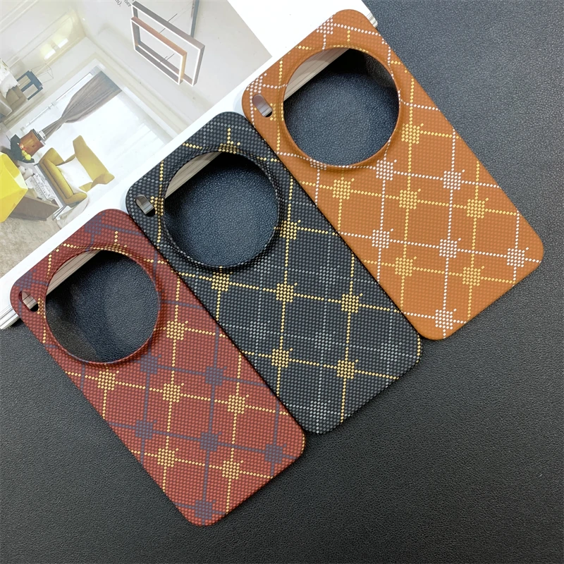 

For VIVO X300 Pro Case Fashion Hard PC carbon fibre Slim Protective Back Cover Cases For VIVO X300 X200Pro Mini X200S x100 Shell