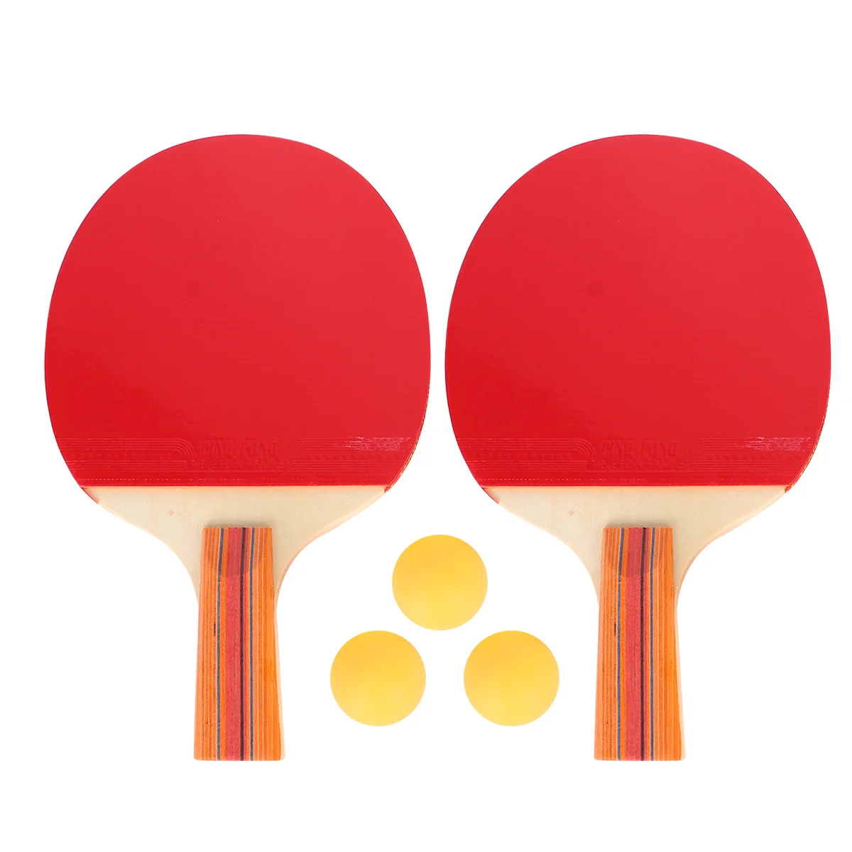 

1 Set Table Tennis Rackets Anti-Slip Grip High-Elastic Surface For Control Defense Training Pong Racket Indoor Outdoor