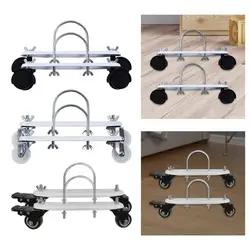 Oil Filled Heater Wheel Bracket Replacement Parts Carbon Steel 8.3 Inch Long