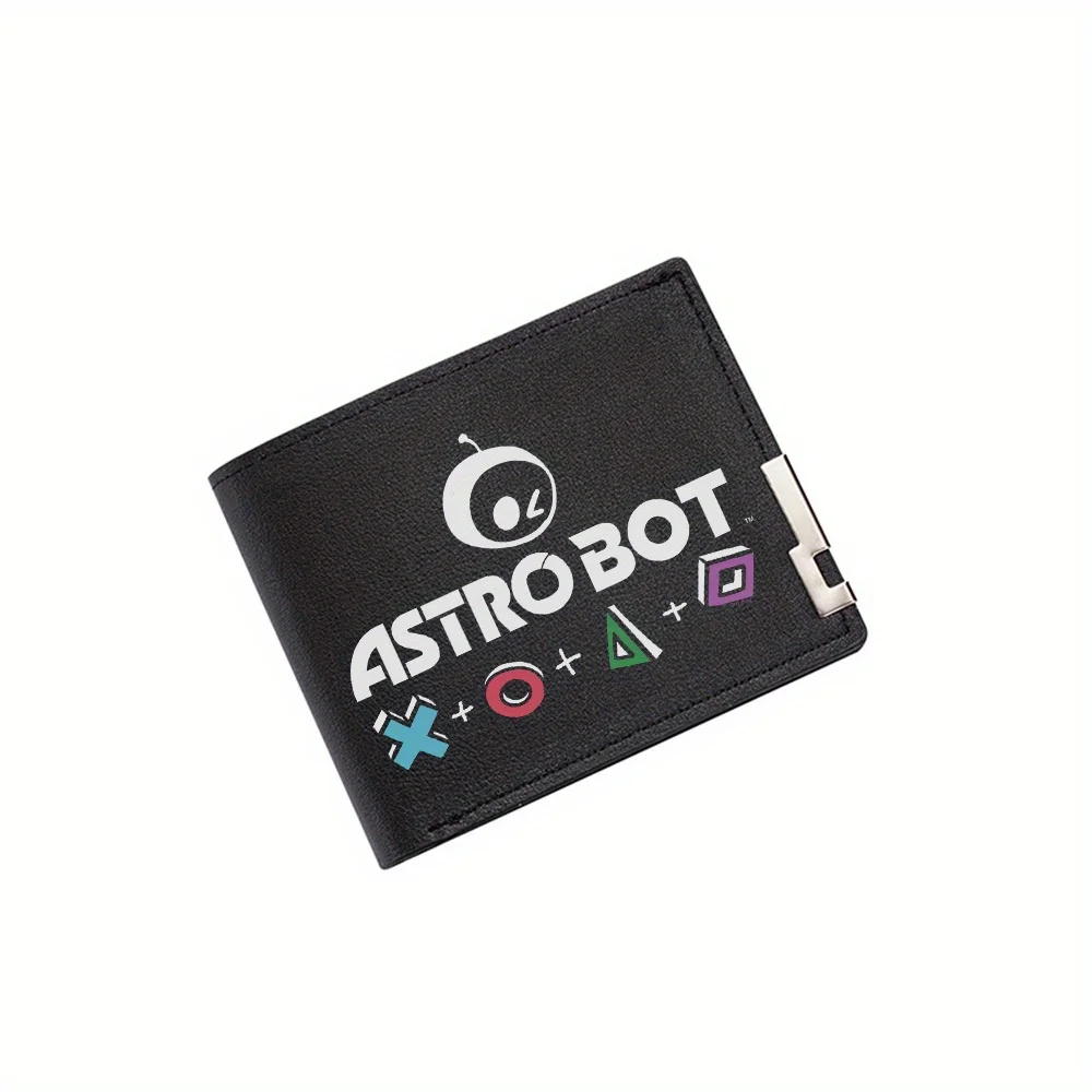 

Robot head symbols shape game design Men's Wallet Printing Design Simple Modern Stylish Business Father's Boyfriend's Christmas