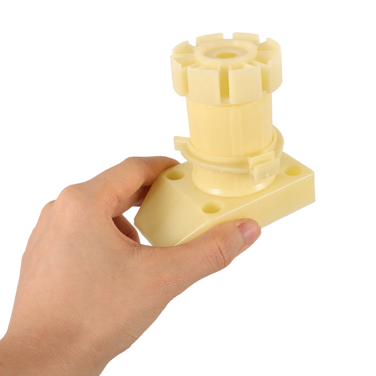 

1Set Adjustable Furniture Foot for Coffee Table Dresser Heavy Duty PP Material Smooth Surface Safe Use Feet for Cabinet