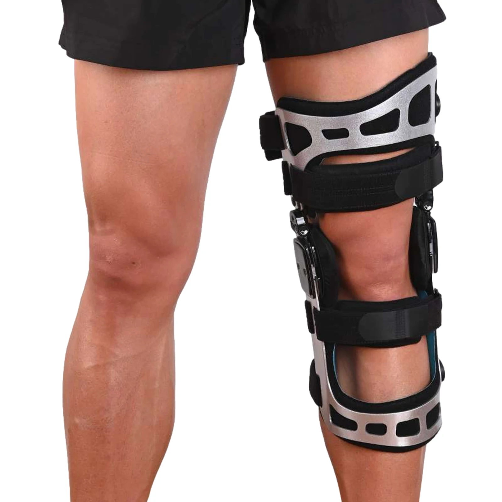 

Double Upright OA Unloader Knee Brace for Mild to Moderate Knee Osteoarthritis, ACL, MCL, PCL, LCL and Medial & Lateral Support
