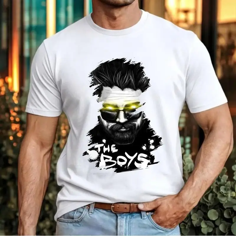 The Boys T-Shirt Billy Butcher Laser Eyes Anti-Hero Supes Fans Inspired Gift Top