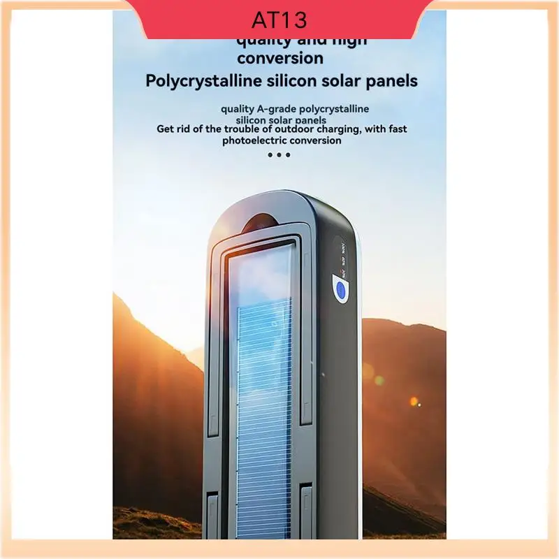 

AT13 Camping Lantern With Solar Rechargeable Battery 3600Mah Power Bank 3 Light Modes LED Tent Light Work Lamp For Garage