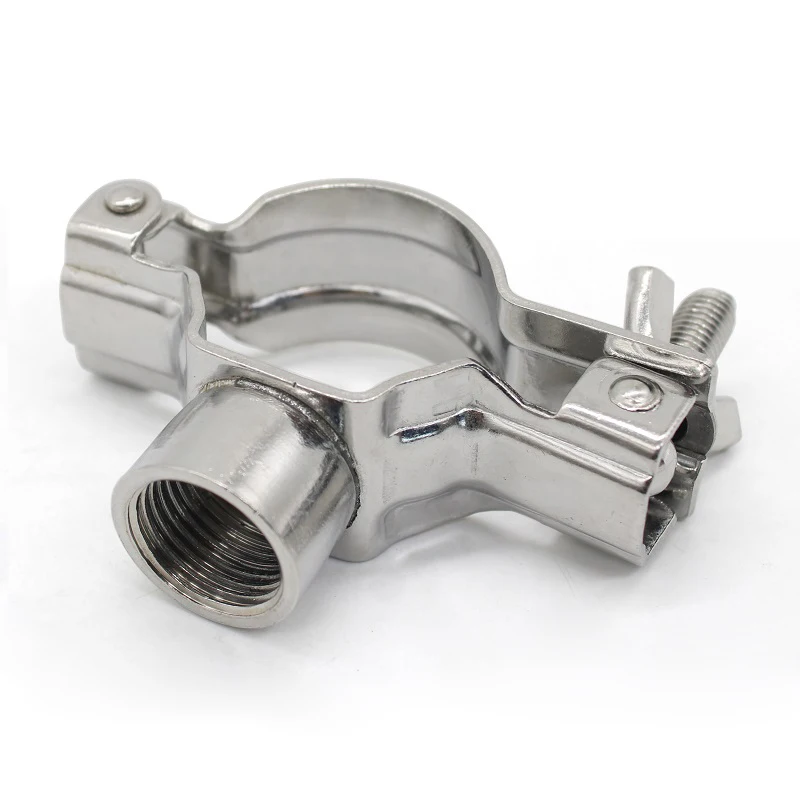 19mm-102mm304 Edelstahl Rohr Aufhänger Rohr Clamp Rohr Clamp Interne Gewinde Rohr Aufhänger Hausgemachte