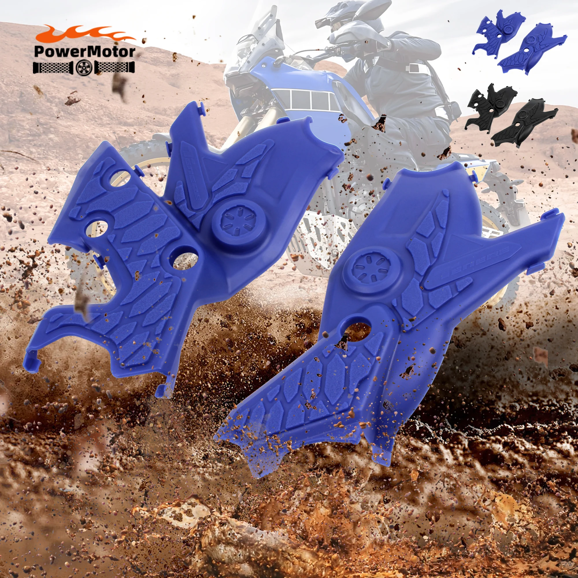 

Motorcycle Frame Bumper Cover For Yamaha Tenere700 T700 T7 2023 2024 Motorbike Bumper Frame Protection Guard Refit Accessories
