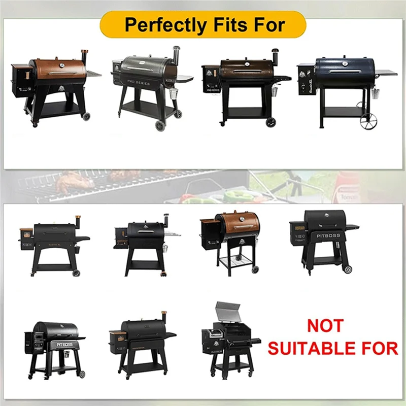 

Y17A 1X Heavy-Duty Steel Heat Diffuser Plate - Heat Deflector Mod For Pit Boss: Magnetic Thermal Deflector For Enhanced Durable