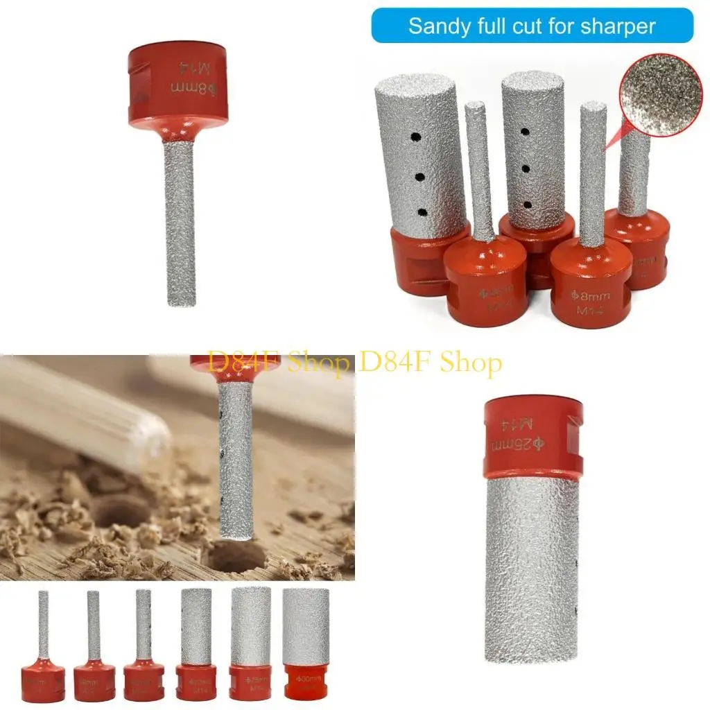 

D84F Diamonds Melling Bits Bits Bits Увеличение формирования формирования фарфорового фарфорового керамического мрамора мм