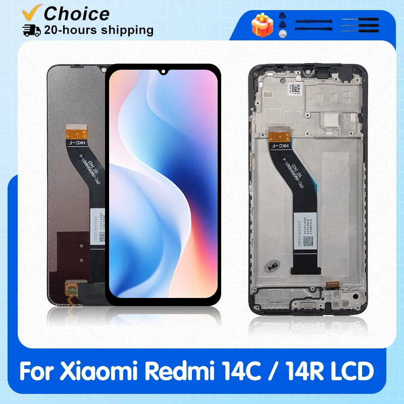 For Xiaomi Redmi 14C 4G LCD 5G Display 14R 2411DRN47C 2409BRN2CA 2409BRN2CG Screen For Poco C75 Touch Panel Digitizer Assembly