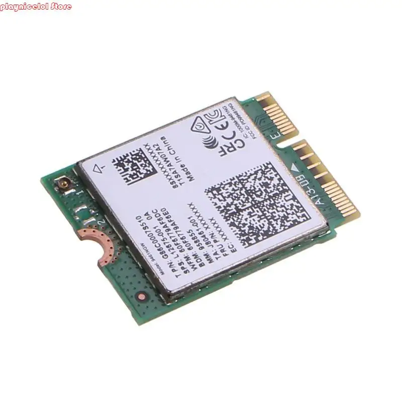 

E8BA Dual Band 2.4G WiFi Card for M.2 Wireless AC 9461 for Intel 9461NGW 802.11ac NCNVI Card Bluetooth5.0-compatib