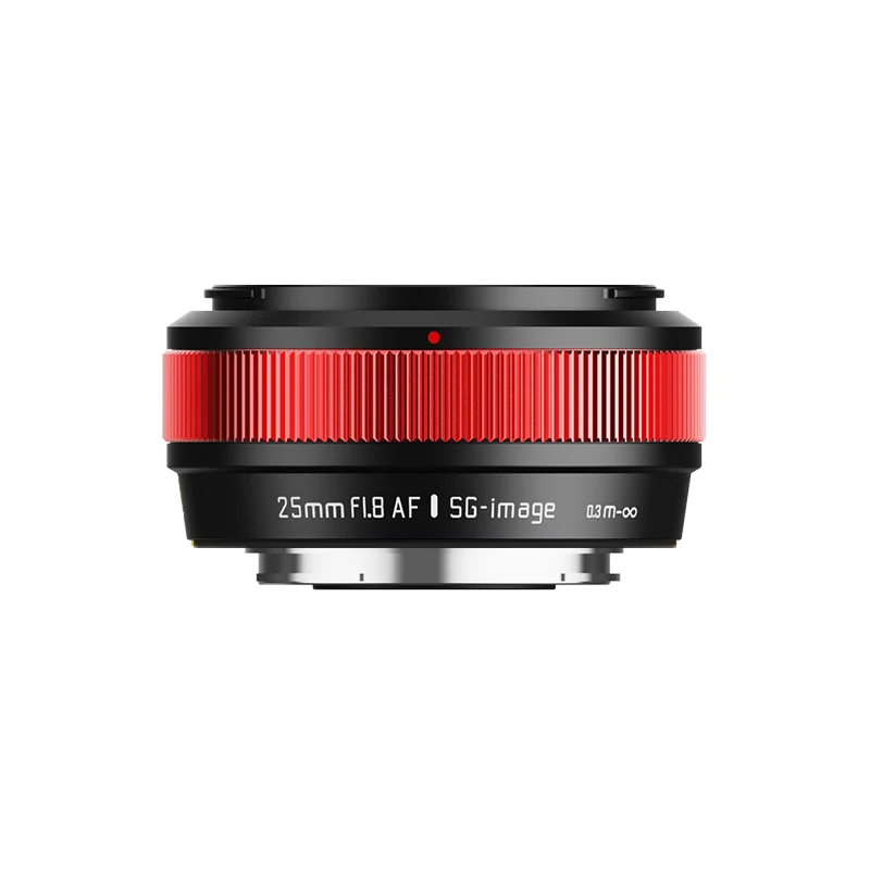 赤 AF F1.8 25mm SG-image 結構太い』 シャンプー [ソニーE用] ブラック F1.8 25mm AF SG-image レンズ(単焦点)