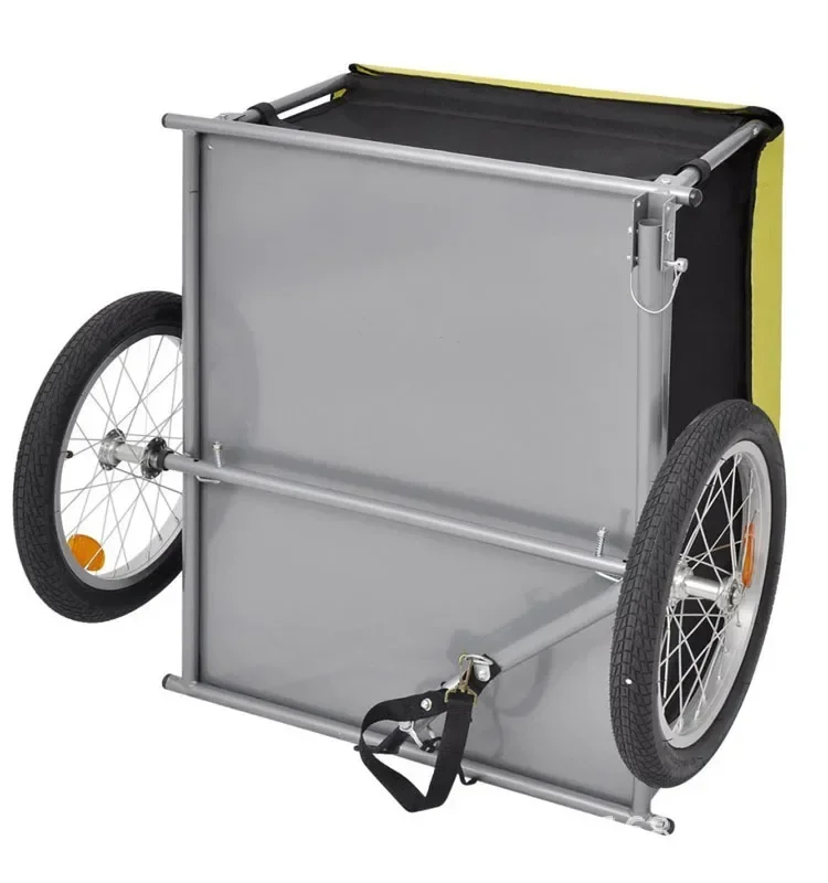 Will Travel Pull Cargo Trailer Sundries Trailer Shopping Cart LuggageBicycle Trailer Pet Trolley Pet Carrier