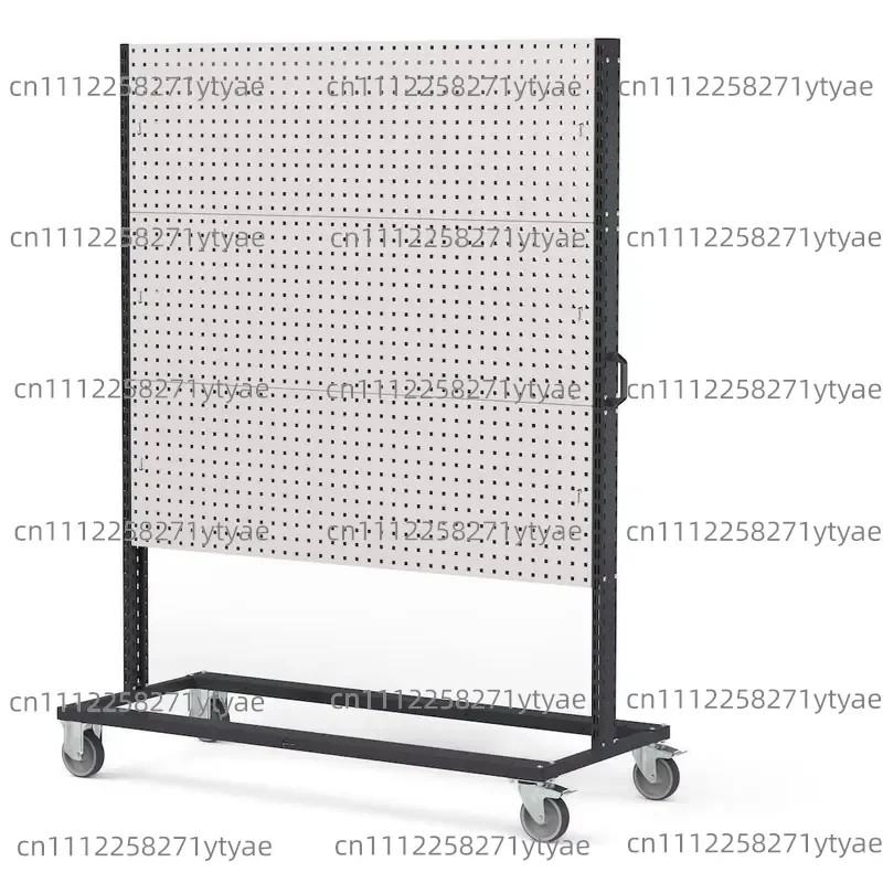anthracite grey tool cart with 6 perforated plate 1552x668x1965mm wheels for workshop use similar tool cabinets