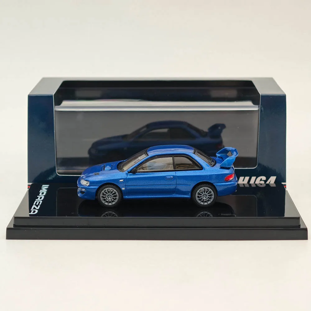 ホビージャパン-1-64-インプレッサ-22b-sti-バージョン-gc8-ユーロカスタマイズドバージョン-ソニックブルーマイカ-hj644041abl-ダイキャストモデル-カーコレクション-14