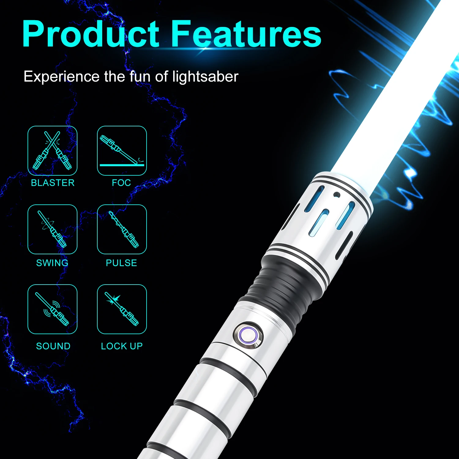 TXQSABER Heavy Dueling Lightsaber Neo Pixel SNV4 App ควบคุม Smooth Swing โลหะ Hilt ดาบเลเซอร์ Blaster คอสเพลย์ของเล่น