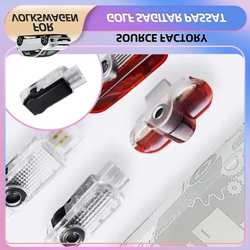 

Для VW VOLKSWAGEN 2026 Новые горячие антенны 2 шт. светодиодный проектор двери автомобиля с логотипом приветственный свет для Volkswagen Golf Sagitar Passat TIGUAN