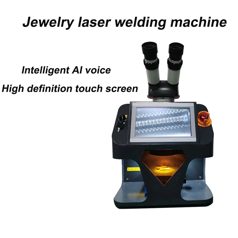 Jewelry Laser Welding Machine 60W Built-In Air-Cooled Integrated Water Tank YAG Jewelry Laser Welding Machine For Ring Bangle