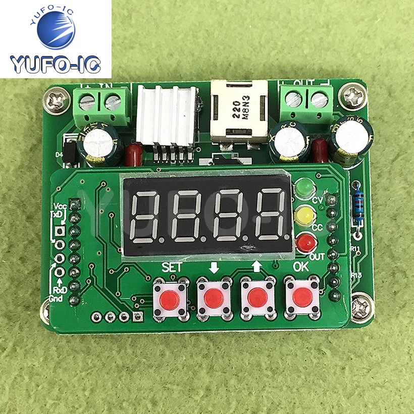 

2pcs Solar Charging B3603 High-Precision Numerical Control DC-DC Constant Voltage Constant Current Step-down Module LED Driver