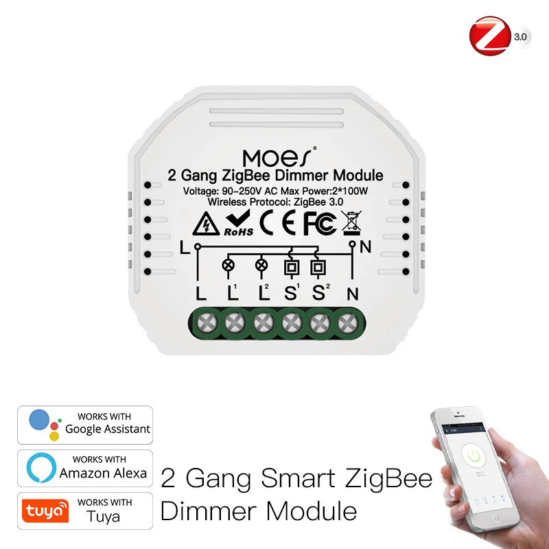 Variant: 2 Gang Dimmer