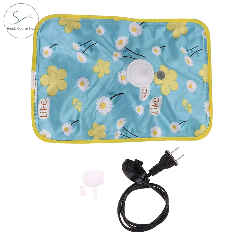 EU/US Rechargeable Electric Hot Water Bottle Hand Warmer Heater Bag For Winter Gifts Winter Hot Water Bottle Random Color