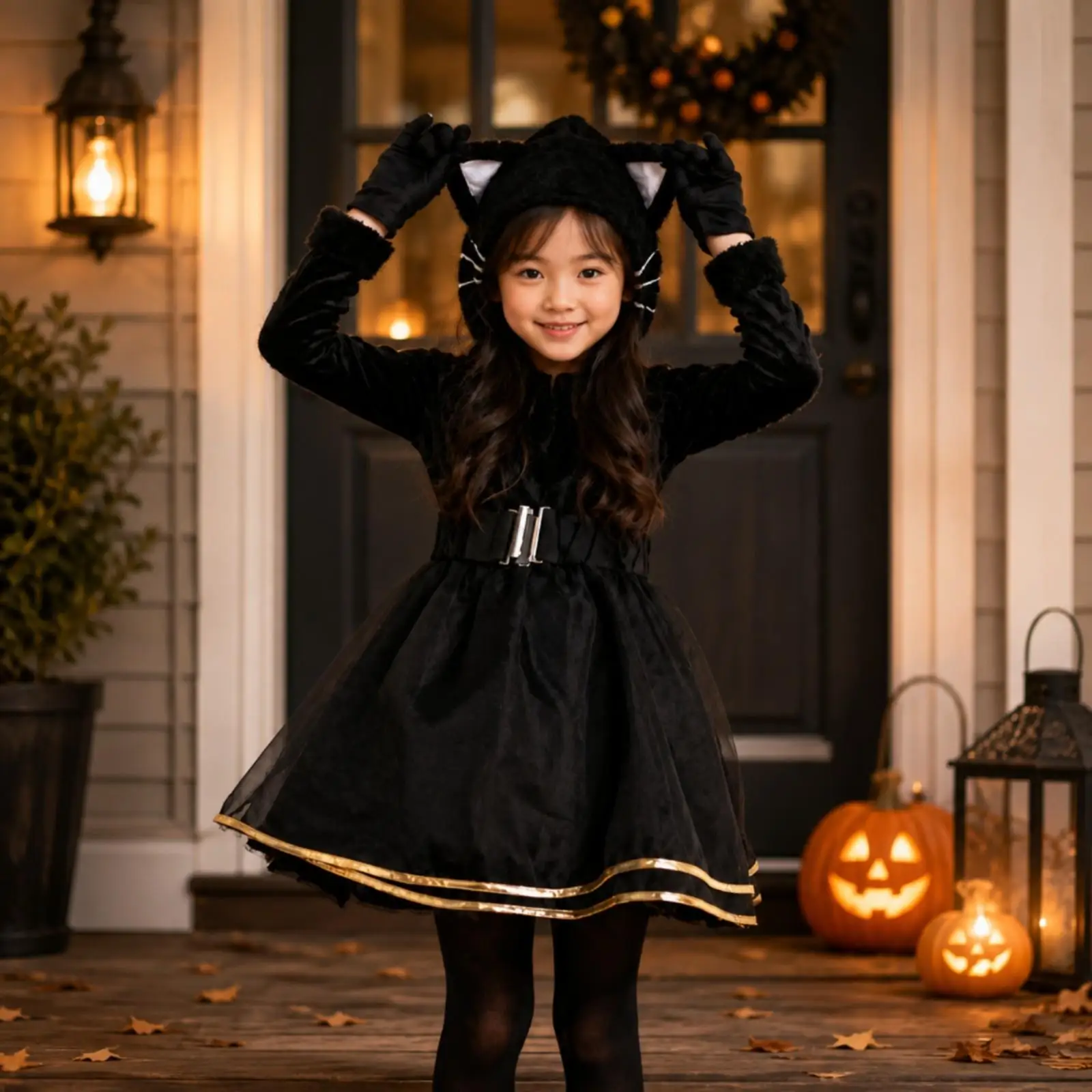 girls'-cat-costume-dress-long-sleeve-cat-costume-with-tail-complete-set-for-kids-halloween-dance-presentations-school