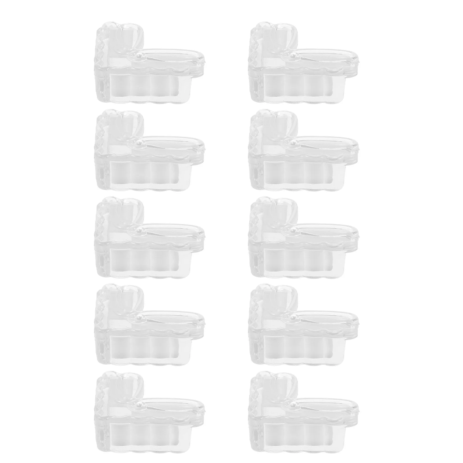 

10pcs Clear Corner Protector For Toddlers Baby Proof Edge Bumpers Desk Bed Corner Protectors For Furniture Furniture Safety