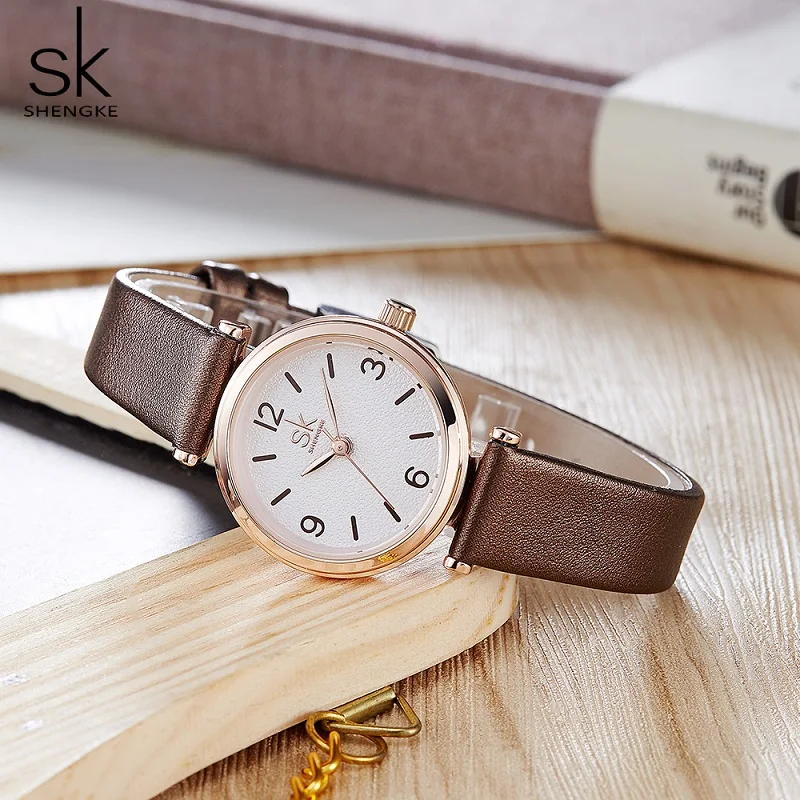 Shengke SK Female Woman\'s Wristwatches relogio feminino Top Brand Luxury Ladies Watch Quartz Classic Casual Analog Watches Women