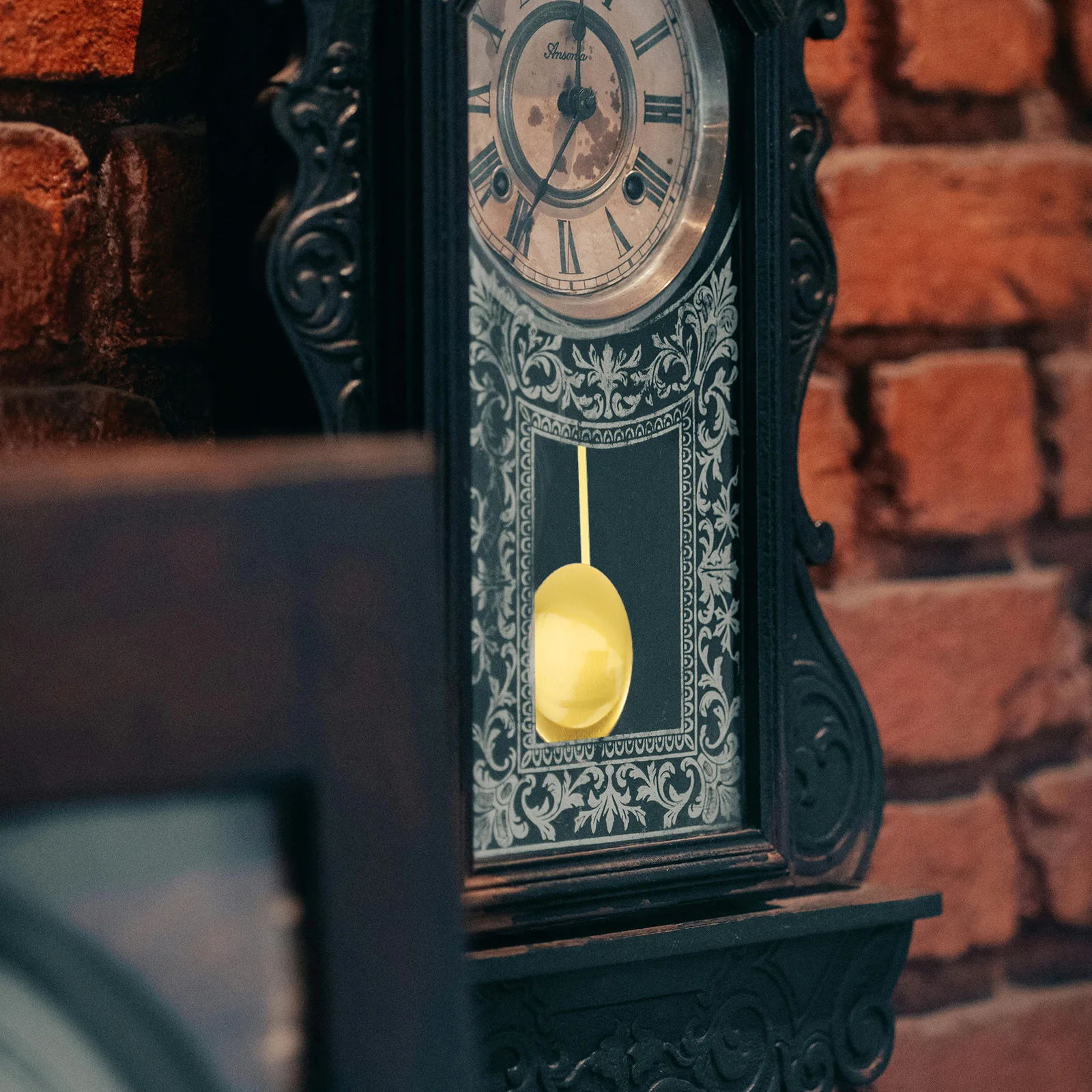 

Quartz Wall Clock Pendulum Metal Decorative Accessory Replacement Part Easy Install DIY Household Bedroom Decoration