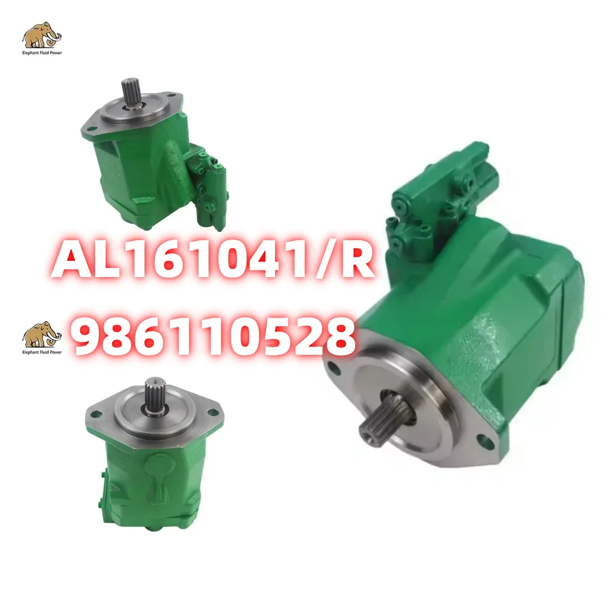 

Low price John Deere backhoe loader hydraulic pump AL161041/R986110528 sold