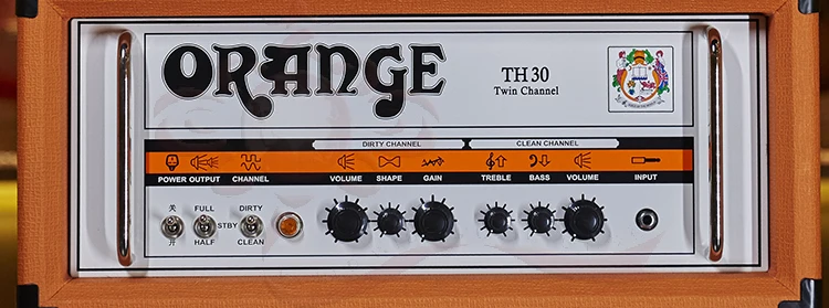 Oranges TH30H Sound Two Channel Tube Electric Guitar Sound Bass Guitar Instrument Special Sound Loudspeaker Box Head