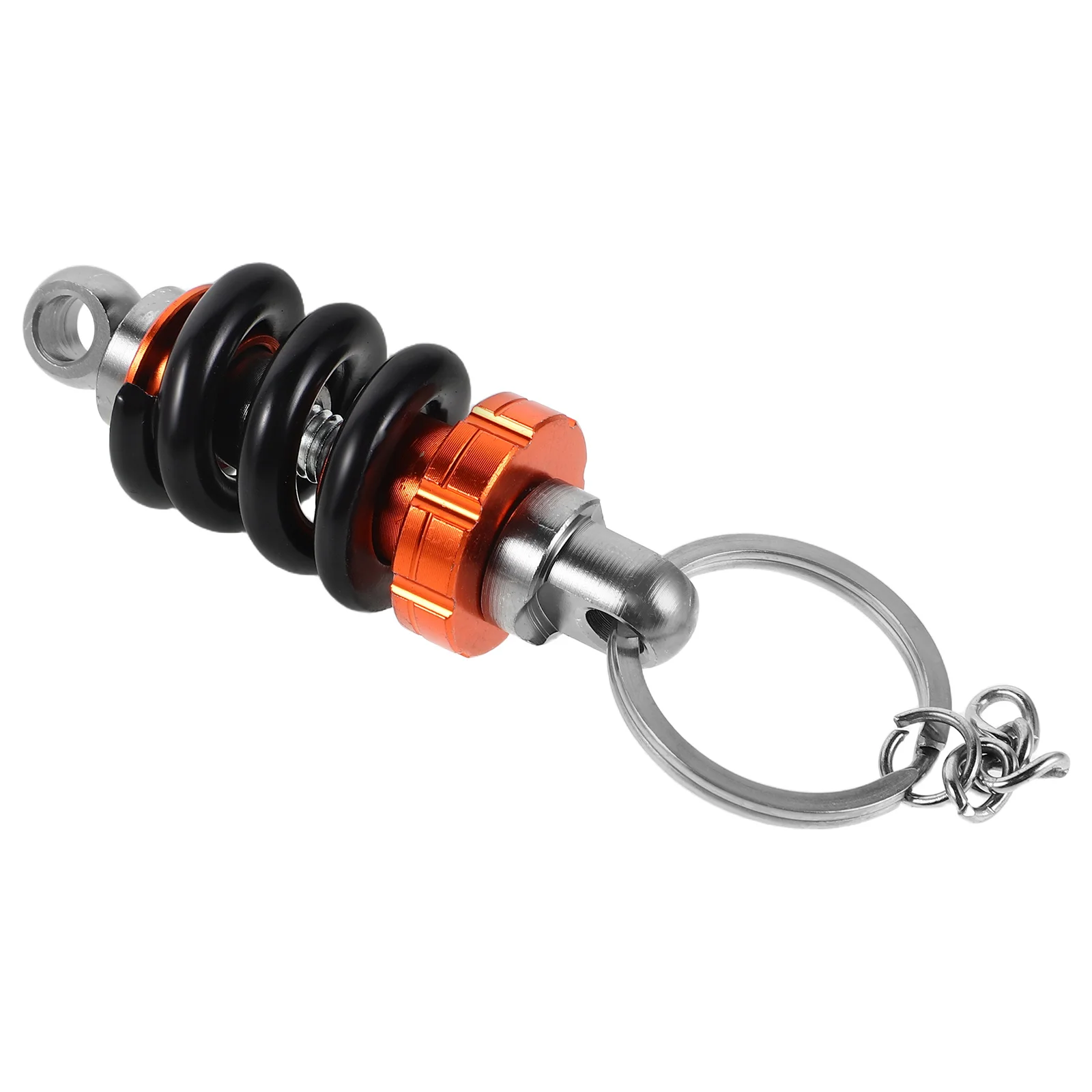 

Shock Absorber Key Ring Front Strut Automotive Pendant Scooter Suspension Spring Aluminum Alloy