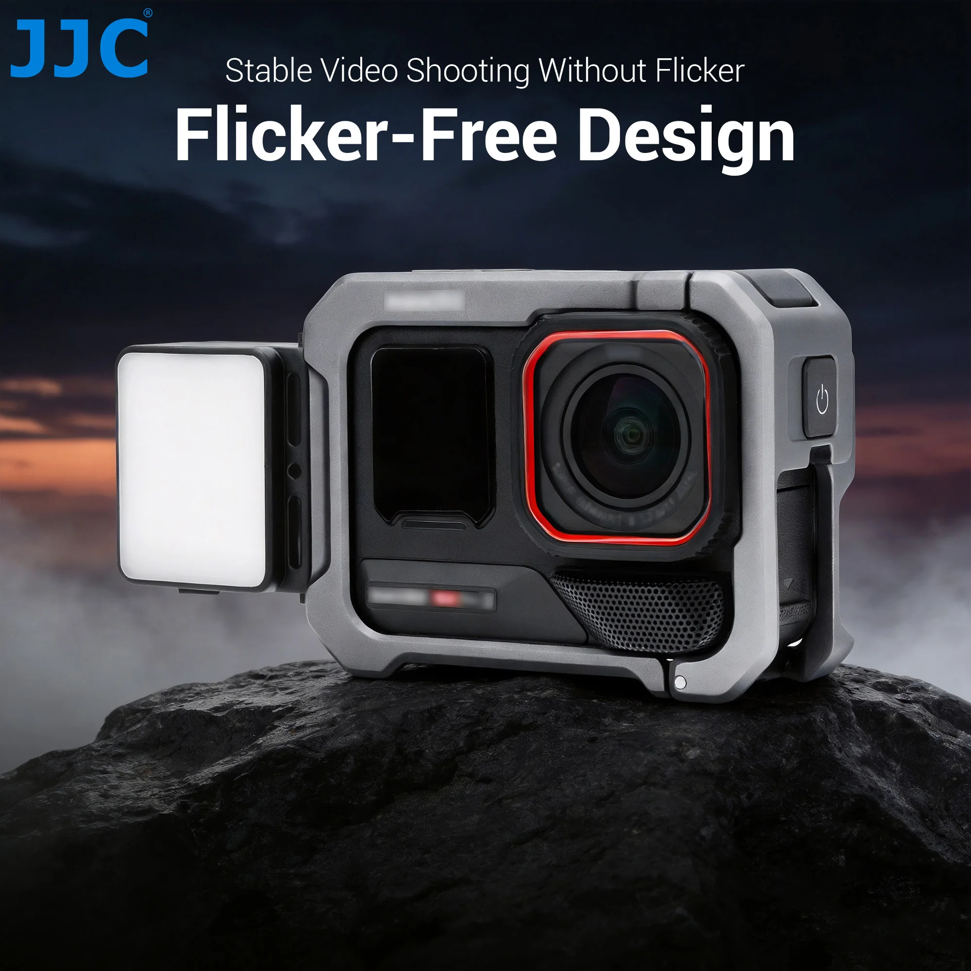 JJC Magnetic Minin LED Light Auxiliary Fill Light for Insta360 X5 X4 Air ACE PRO 2 ACE PRO ACE Accessories IPX5 Waterproof view 4