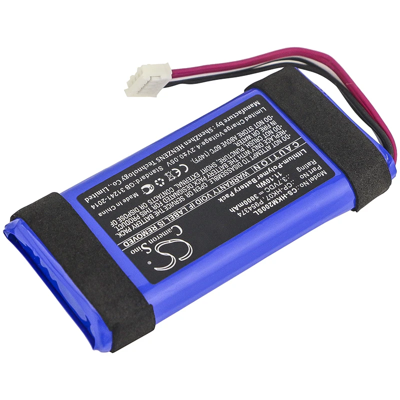 Battery for Harman/Kardon Onyx Mini PN:CP-HK07,P954374 (3000mAh) 3.7V