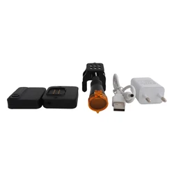 5W 110V-220V Headlight Wireless with 2 Batteries Adjustable Light Dental Loupes Lab Medical Magnifier Magnification Binocular