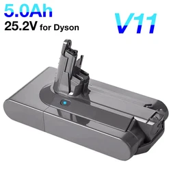 SV14 Battery 25.2V 5000mAh Lithium Li-ion Vacuum Cleaner Rechargeable Battery for Dyson V11 Absolute V11 Animal SV15 970145-02