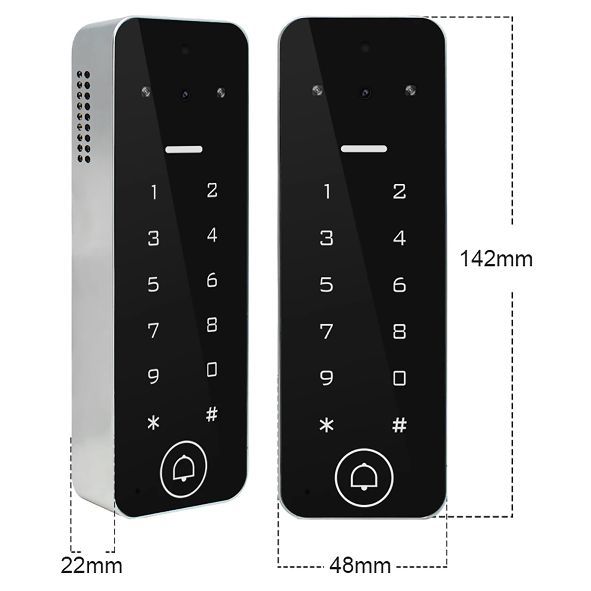 IP65 Waterproof WiFi Tuya App Door Access Control System and Smart Video Door Phone Intercom