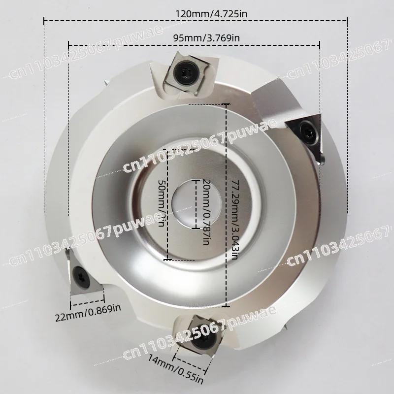 Milling Cutter Side Milling Slotted Gypsum Board 90 Degree Slotting Cutter Disc Slot Cutter, Interior Decoration