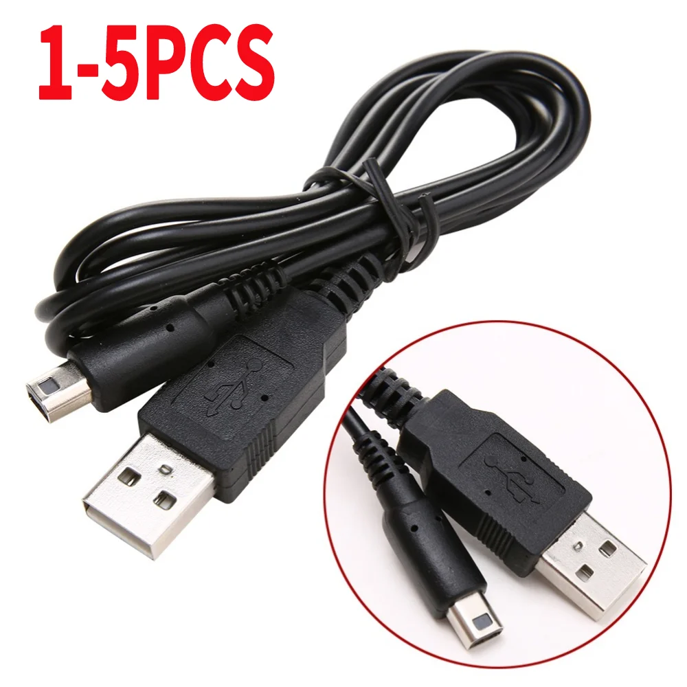 Usb Charger Cable For Nintendo 2DS NDSI 3DS 3DSXL NEW 3DS NEW 3DSXL Game Power Line 100cm