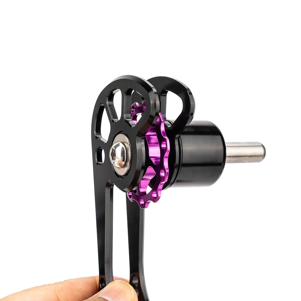 ZTTO Fahrrad-Single-Speed-Kupplungs-Schaltwerk-Kettenspanner MTB Verstellbarer Breit-Narrow-Riemenscheiben-Schaltrollen-Spanner Kurzkäfig – Detail 9