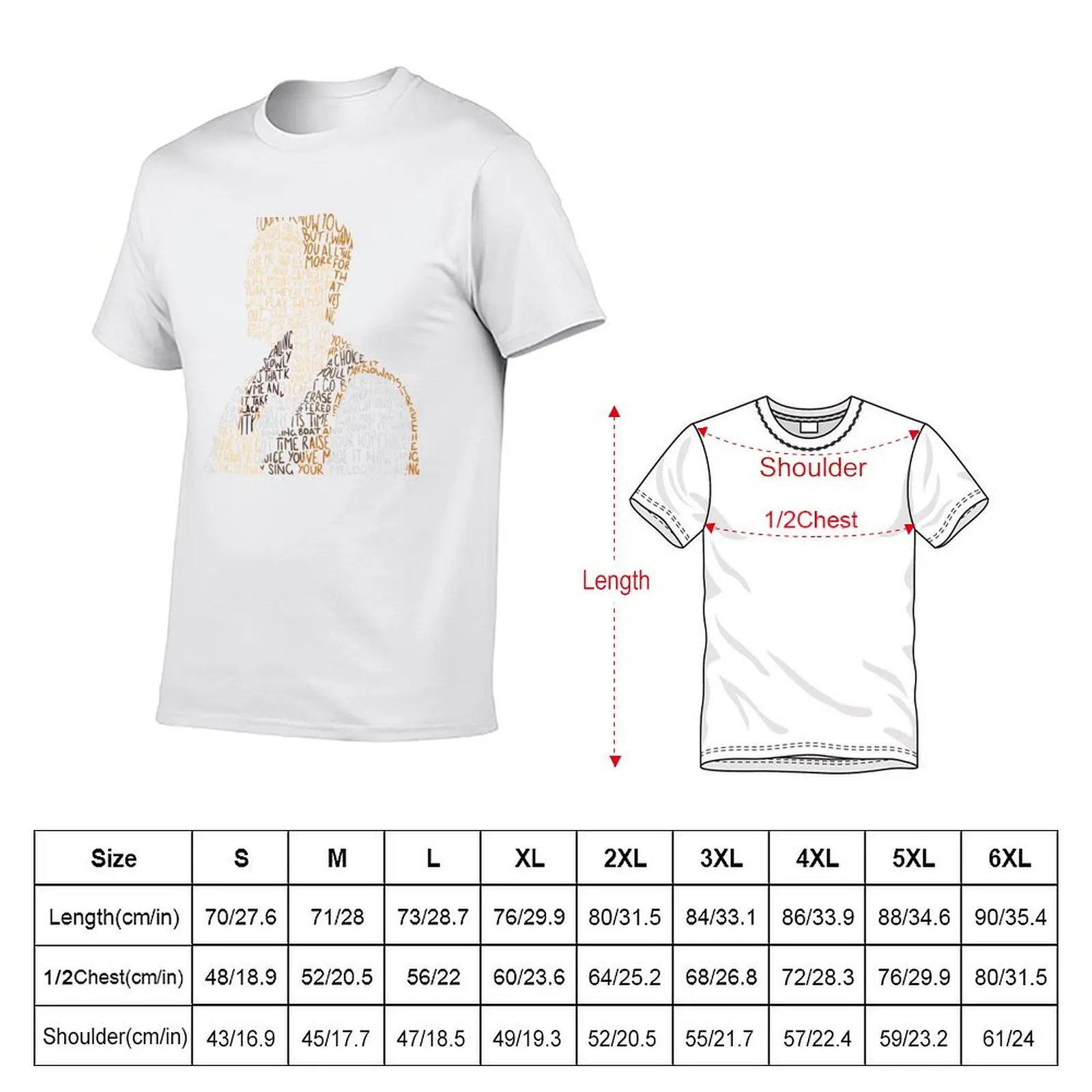 Falling Slowly T-Shirt Simple Print Design T-Shirt